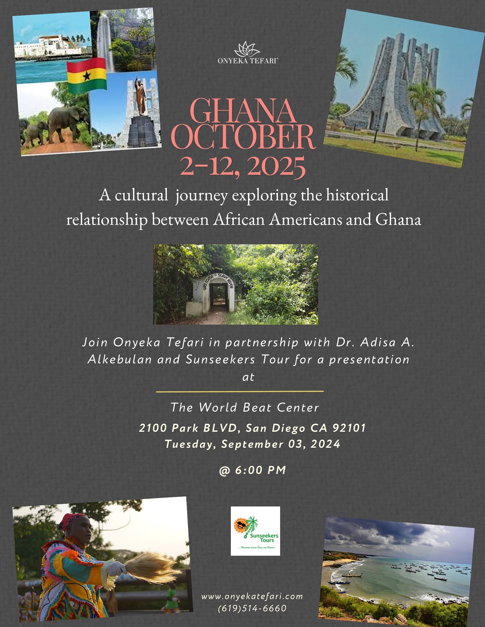 A Cultural Journey to Ghana October 2025